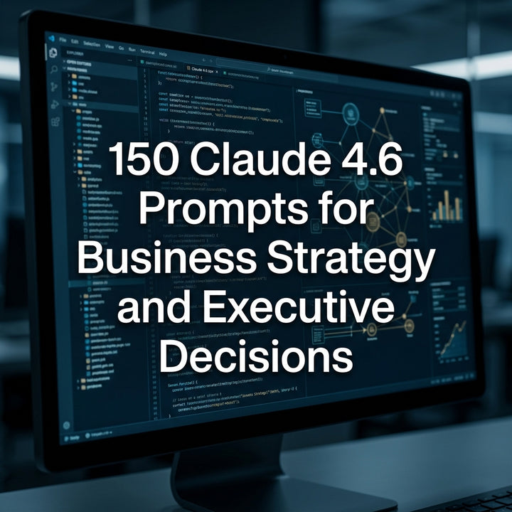 150 Claude 4.6 Prompts for Business Strategy and Executive Decisions