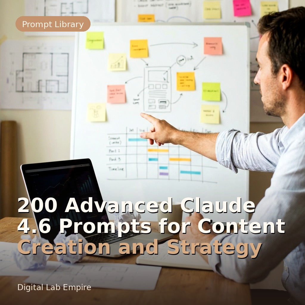 200 Advanced Claude 4.6 Prompts for Content Creation and Strategy