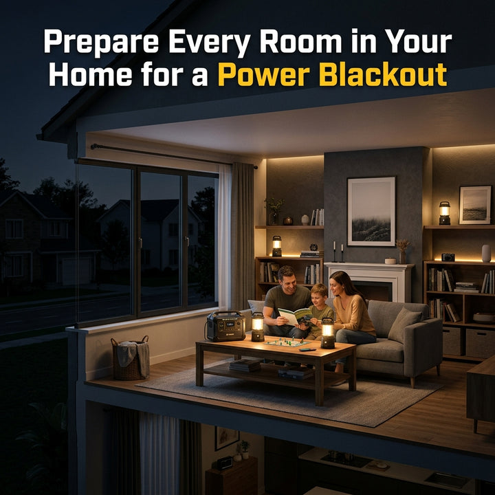 Prepare Every Room in Your Home for a Power Blackout