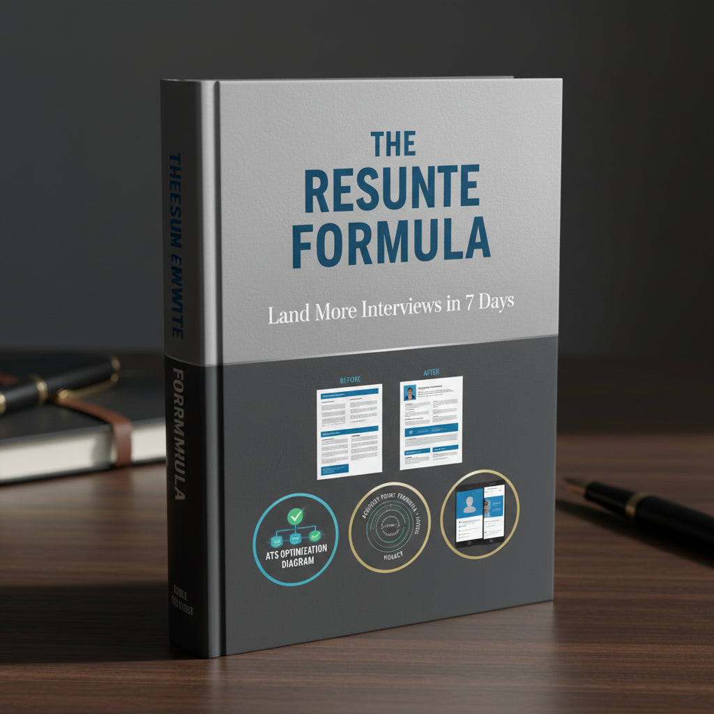 The Resume Rewrite Formula: Land More Interviews in 7 Days