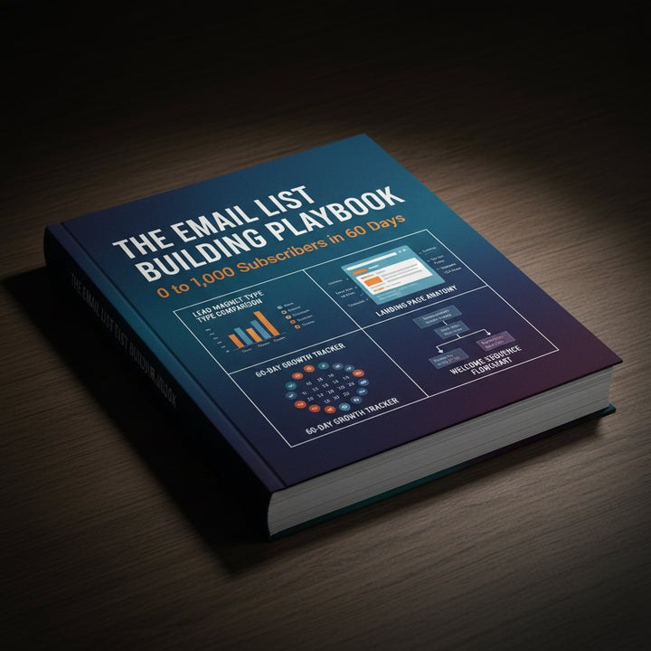 The Email List Building Playbook: 0 to 1,000 Subscribers in 60 Days