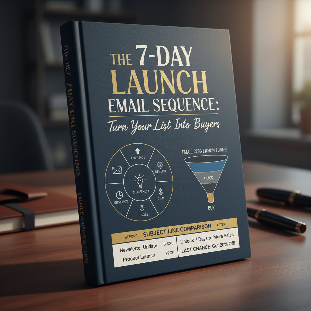 The 7-Day Launch Email Sequence: Turn Your List Into Buyers