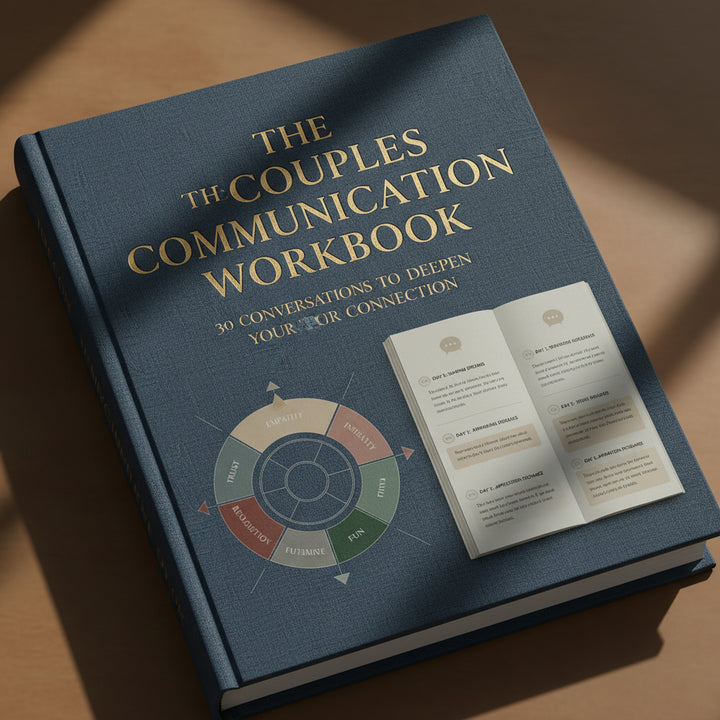 The Couples Communication Workbook: 30 Conversations to Deepen Your Connection