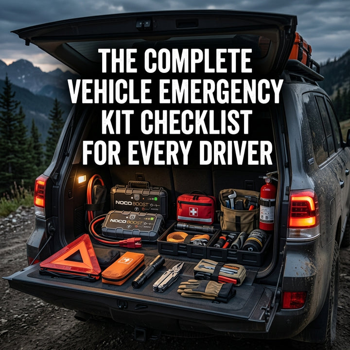 The Complete Vehicle Emergency Kit Checklist for Every Driver