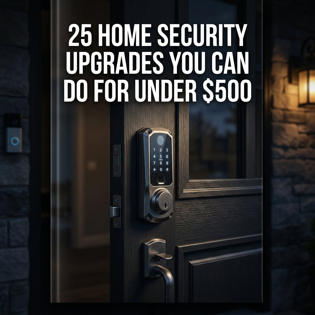 25 Home Security Upgrades You Can Do for Under $500
