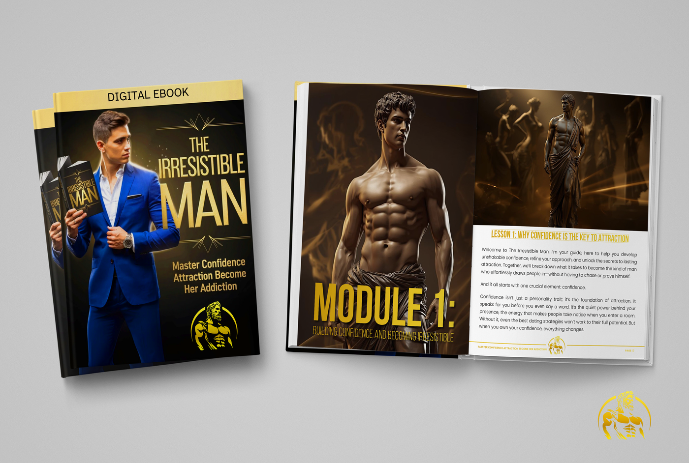 The Irresistible Man 2.0: Master Confidence & Attraction ebook cover