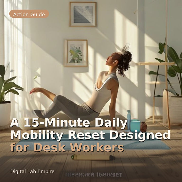 A 15-Minute Daily Mobility Reset Designed for Desk Workers