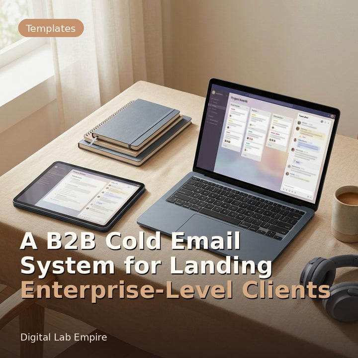 A B2B Cold Email System for Landing Enterprise-Level Clients