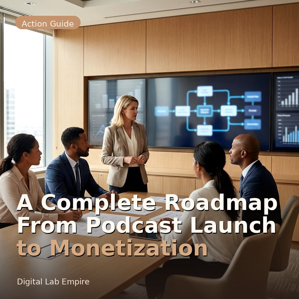 A Complete Roadmap From Podcast Launch to Monetization