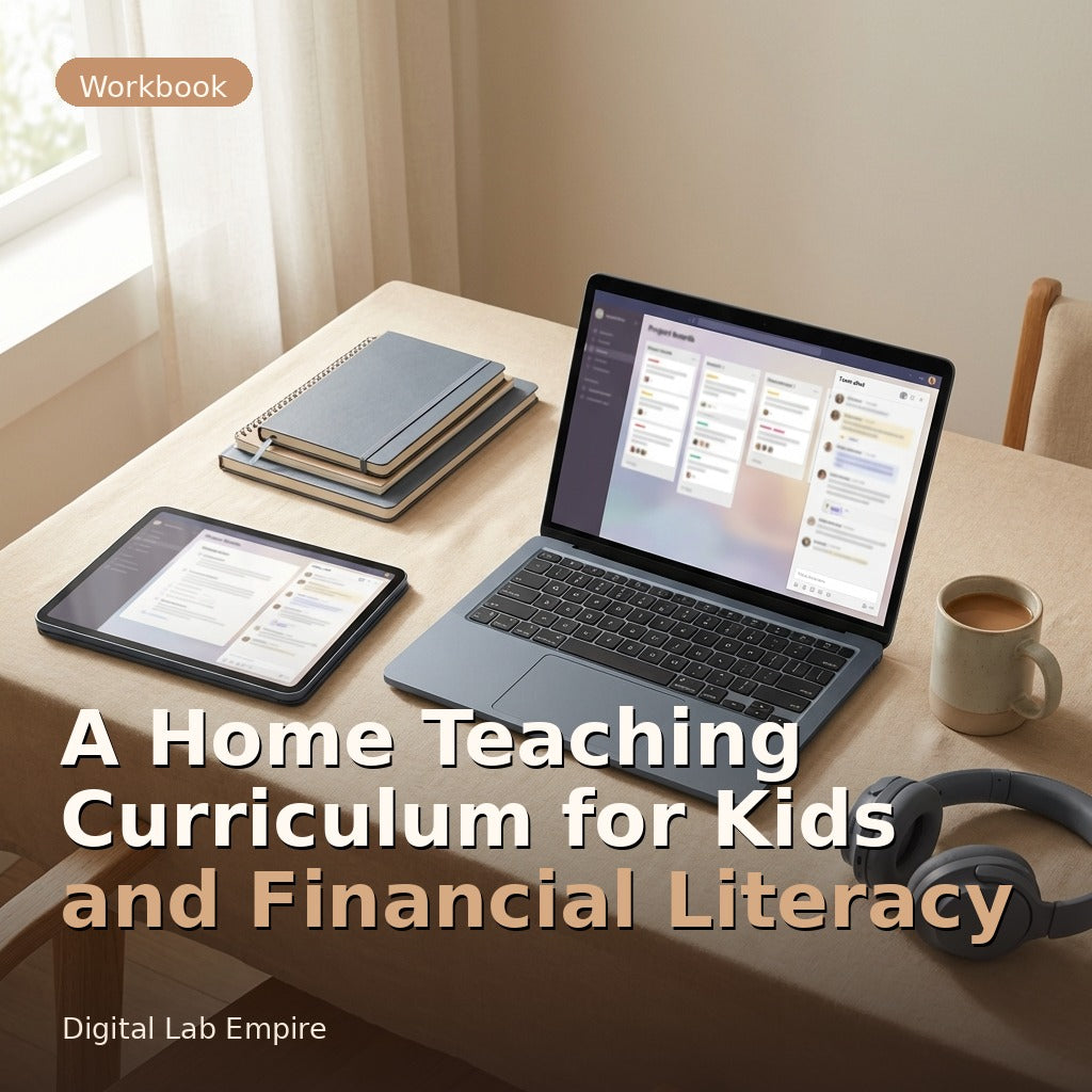 A Home Teaching Curriculum for Kids and Financial Literacy