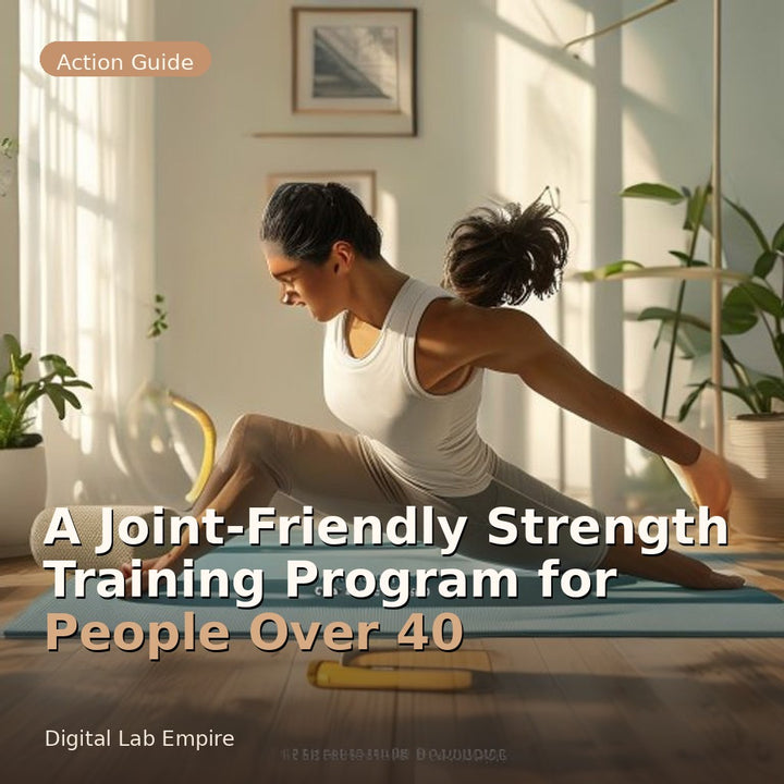 A Joint-Friendly Strength Training Program for People Over 40