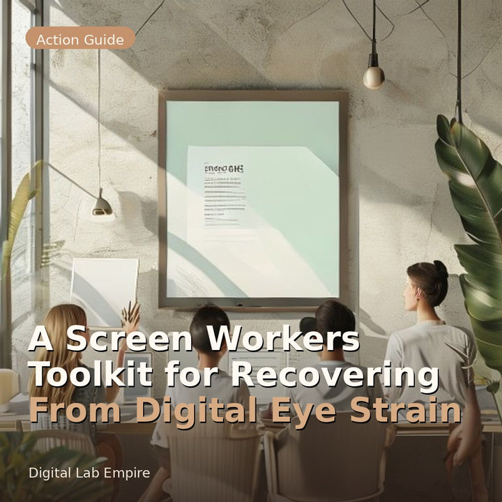 A Screen Workers Toolkit for Recovering From Digital Eye Strain