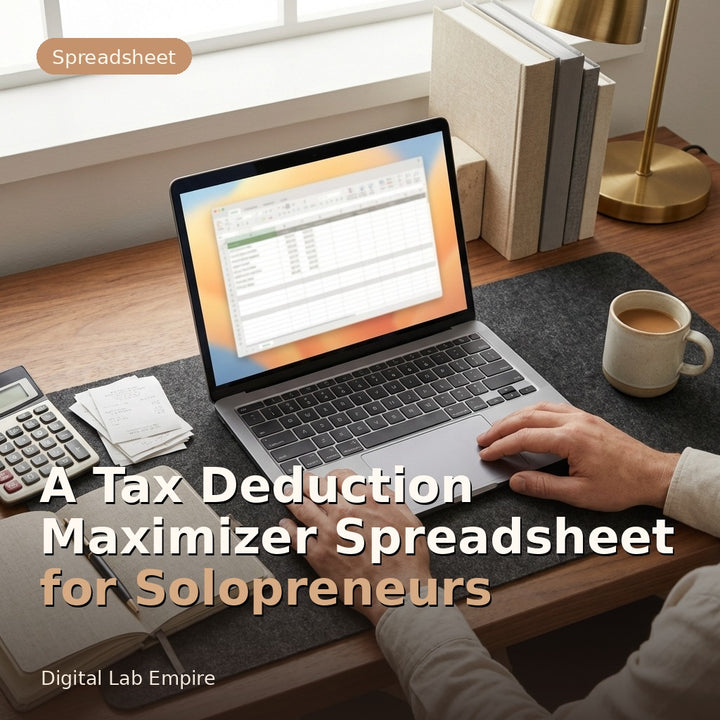 A Tax Deduction Maximizer Spreadsheet for Solopreneurs
