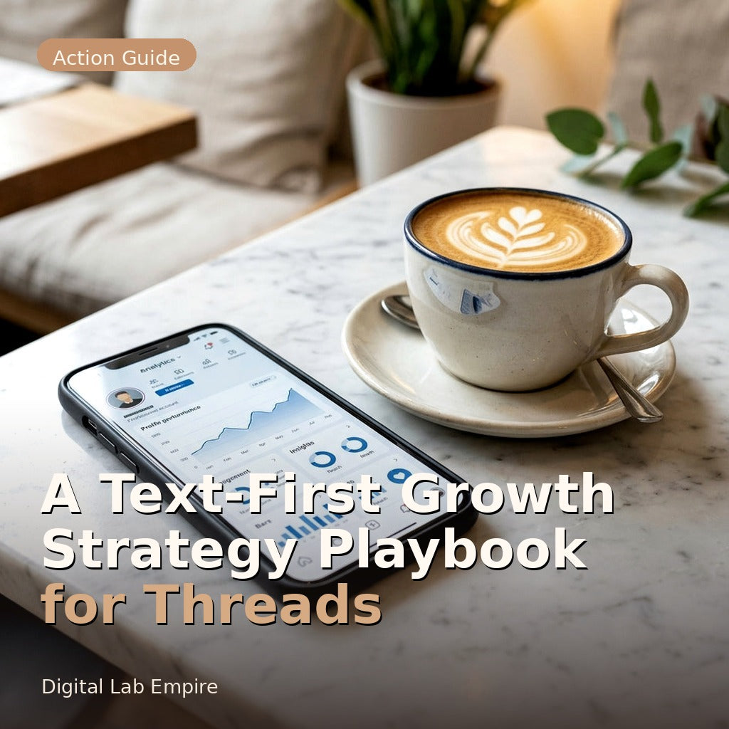 A Text-First Growth Strategy Playbook for Threads
