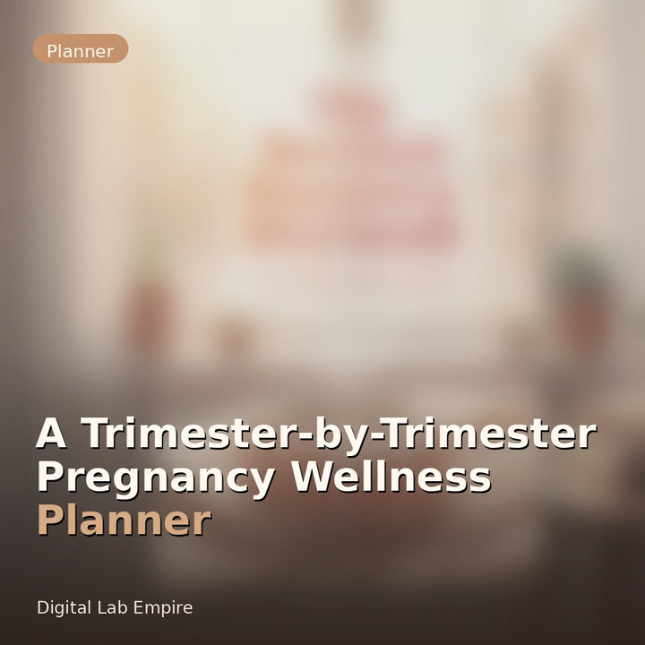 A Trimester-by-Trimester Pregnancy Wellness Planner