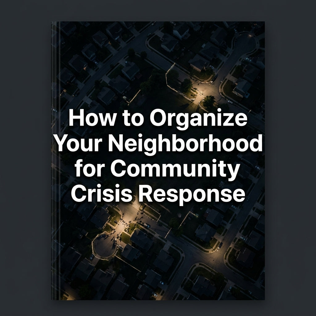 How to Organize Your Neighborhood for Community Crisis Response