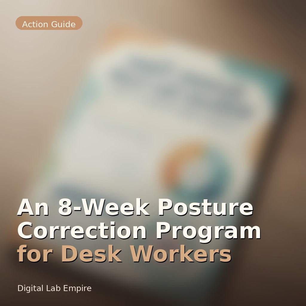 An 8-Week Posture Correction Program for Desk Workers