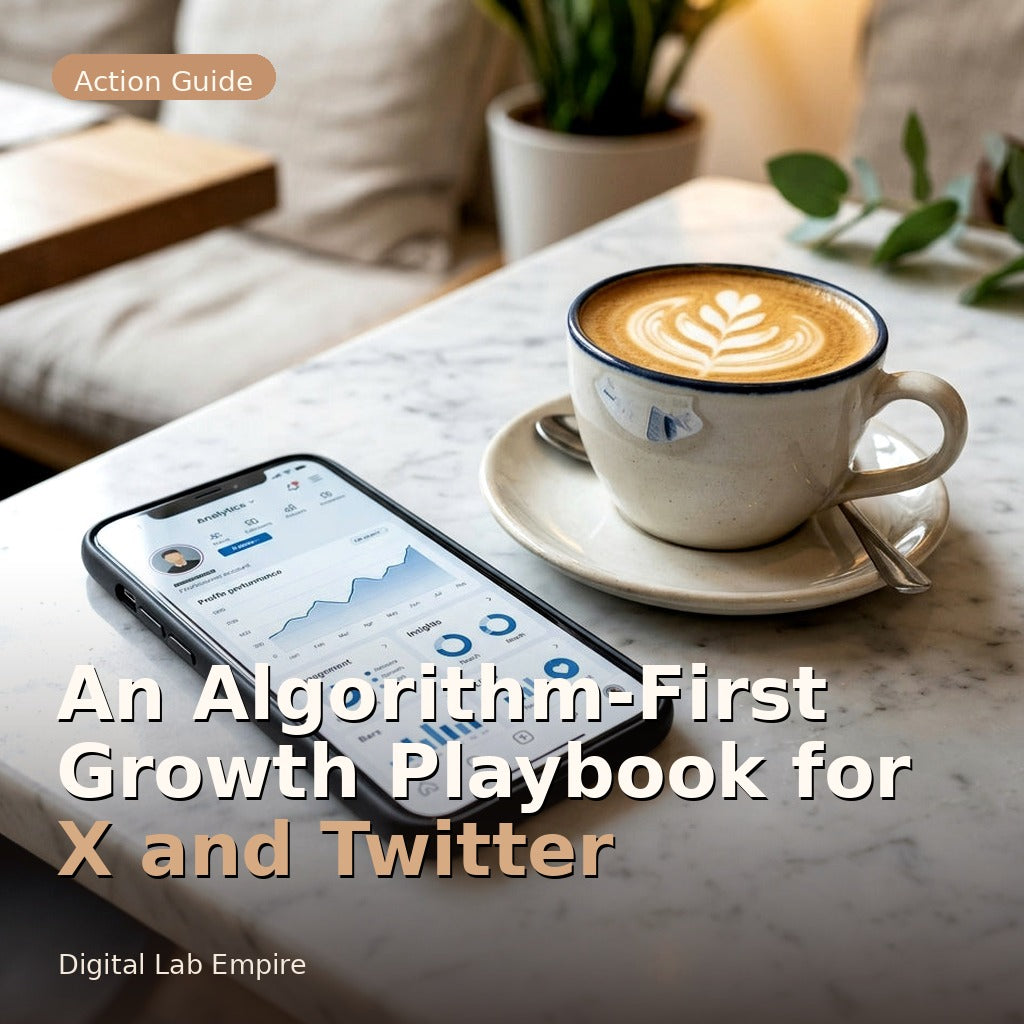 An Algorithm-First Growth Playbook for X and Twitter