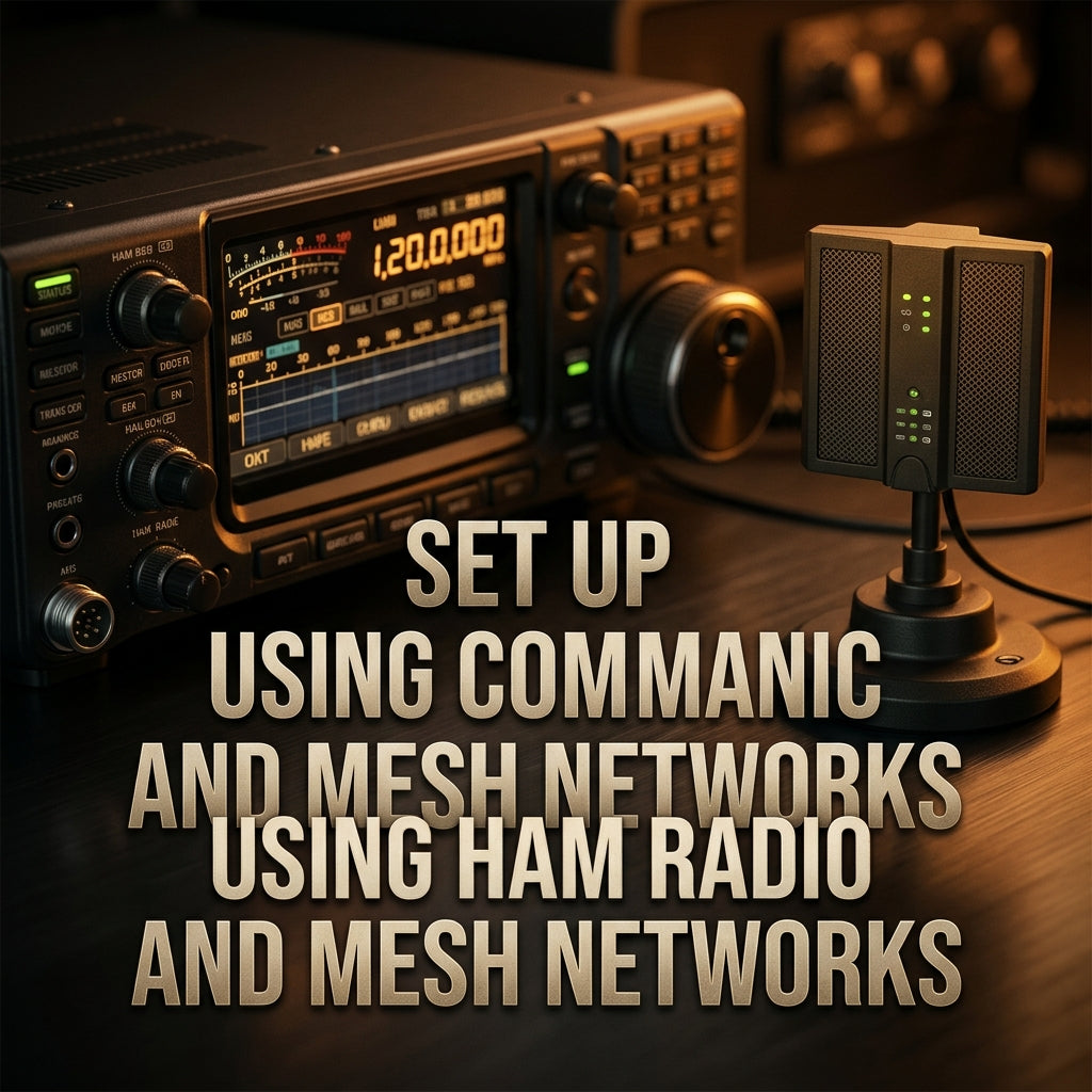 Set Up Emergency Communication Using Ham Radio and Mesh Networks