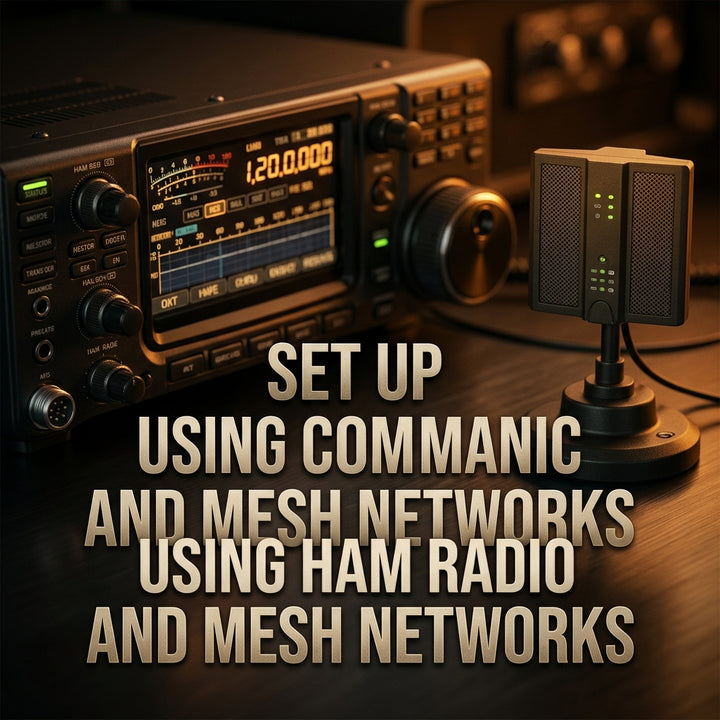Set Up Emergency Communication Using Ham Radio and Mesh Networks