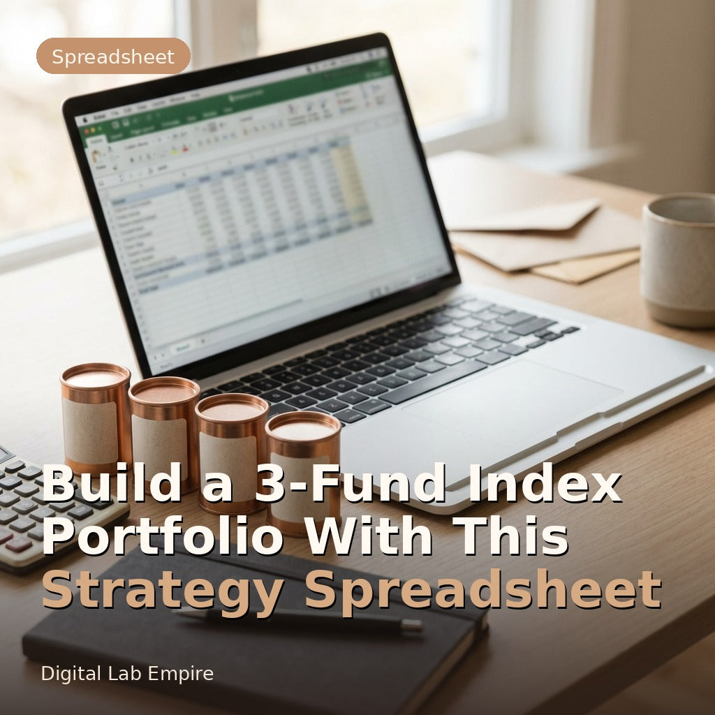 Build a 3-Fund Index Portfolio With This Strategy Spreadsheet