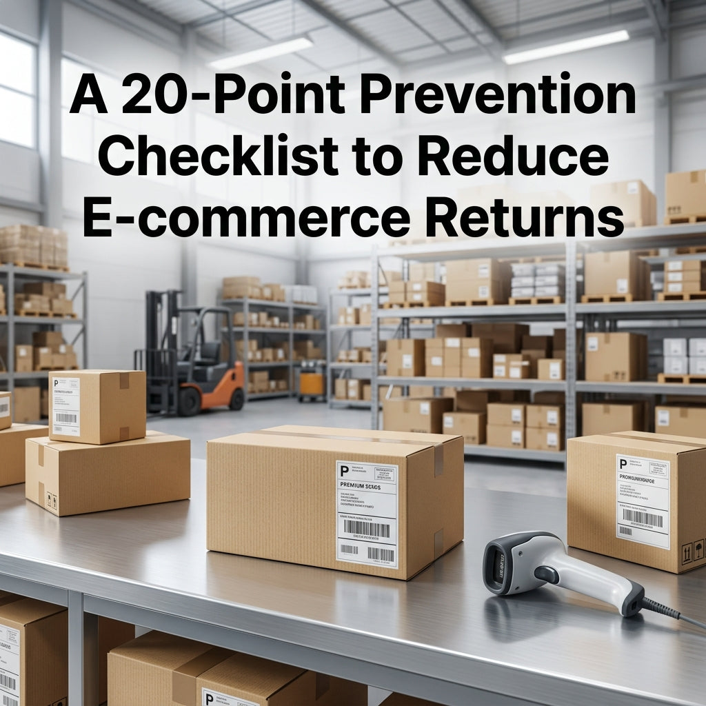 A 20-Point Prevention Checklist to Reduce E-commerce Returns