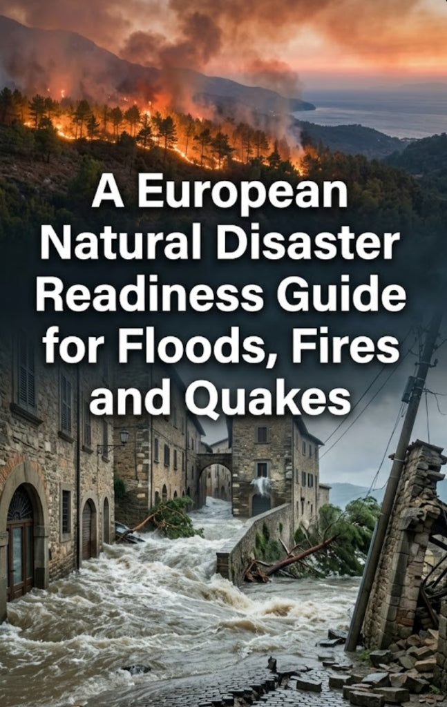 A European Natural Disaster Readiness Guide for Floods, Fires and Quakes