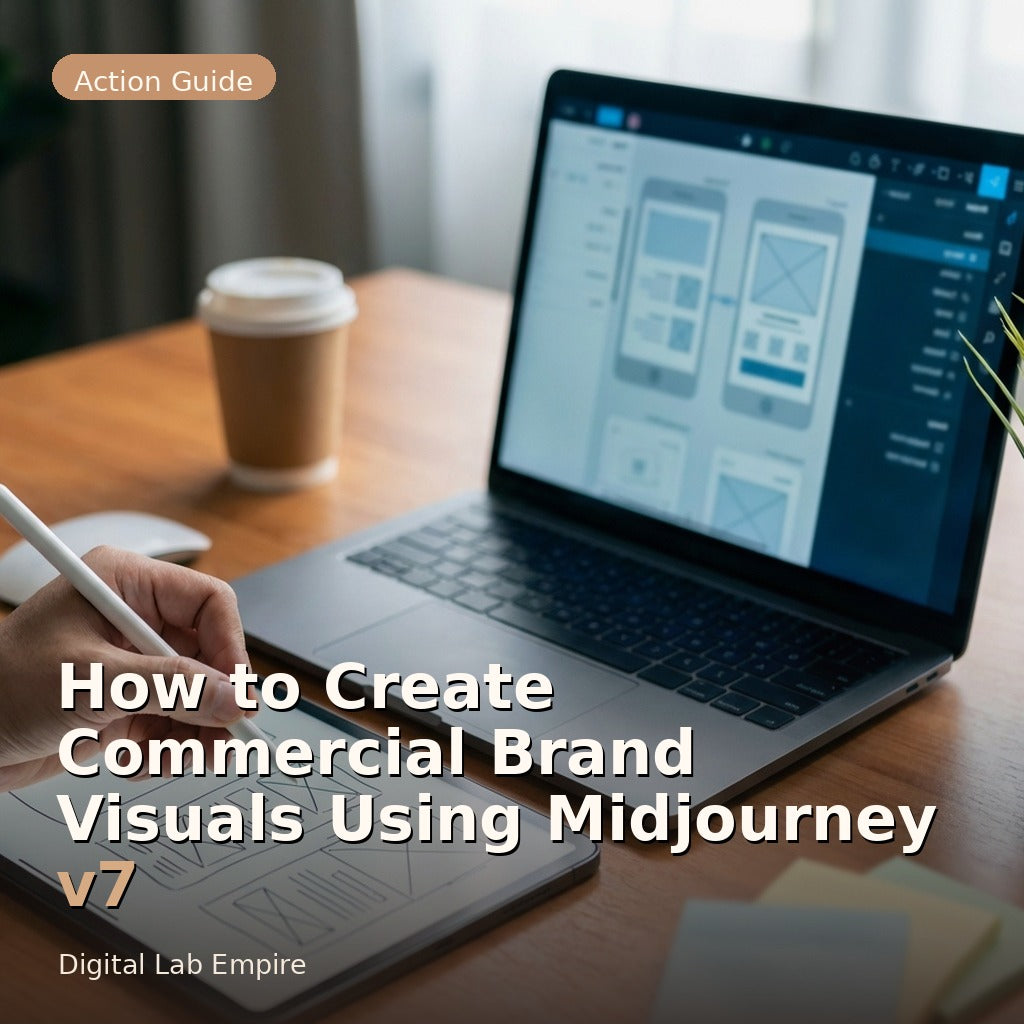 How to Create Commercial Brand Visuals Using Midjourney v7