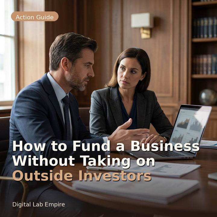How to Fund a Business Without Taking on Outside Investors