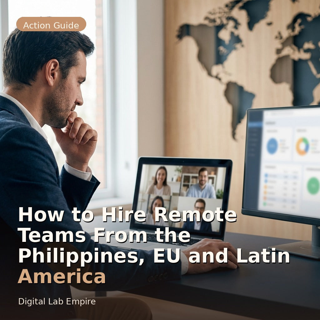 How to Hire Remote Teams From the Philippines, EU and Latin America
