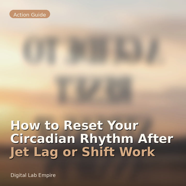 How to Reset Your Circadian Rhythm After Jet Lag or Shift Work