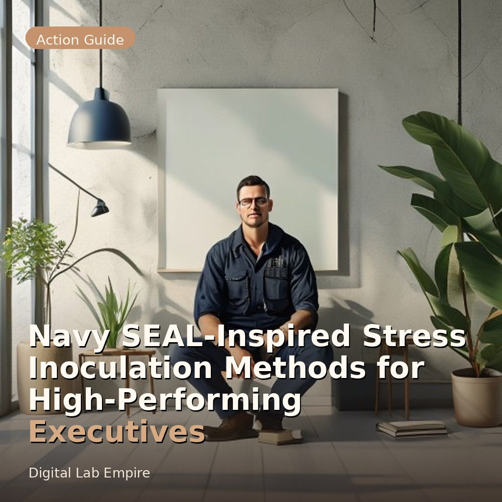 Navy SEAL-Inspired Stress Inoculation Methods for High-Performing Executives