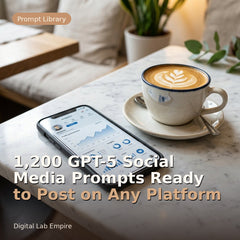 1,200 GPT-5 Social Media Prompts Ready to Post on Any Platform