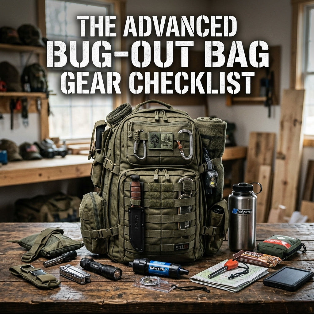 The Advanced 72-Hour Bug-Out Bag Gear Checklist