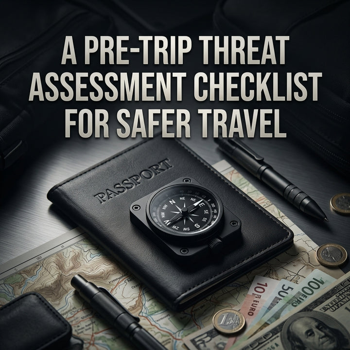 A Pre-Trip Threat Assessment Checklist for Safer Travel