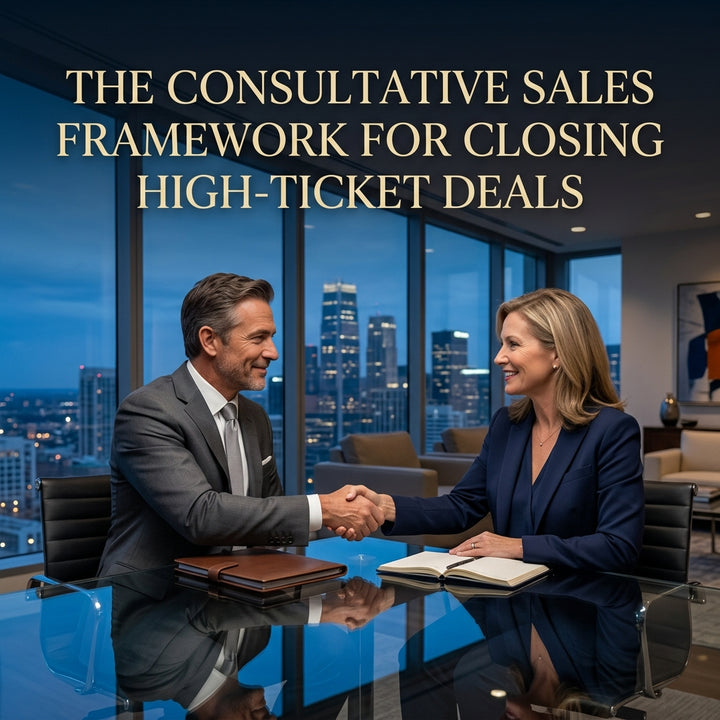 The Consultative Sales Framework for Closing High-Ticket Deals