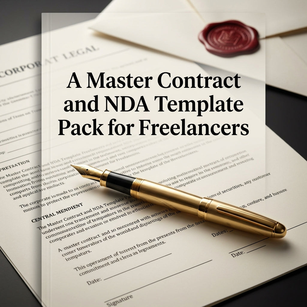 A Master Contract and NDA Template Pack for Freelancers