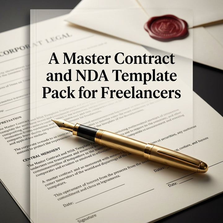 A Master Contract and NDA Template Pack for Freelancers