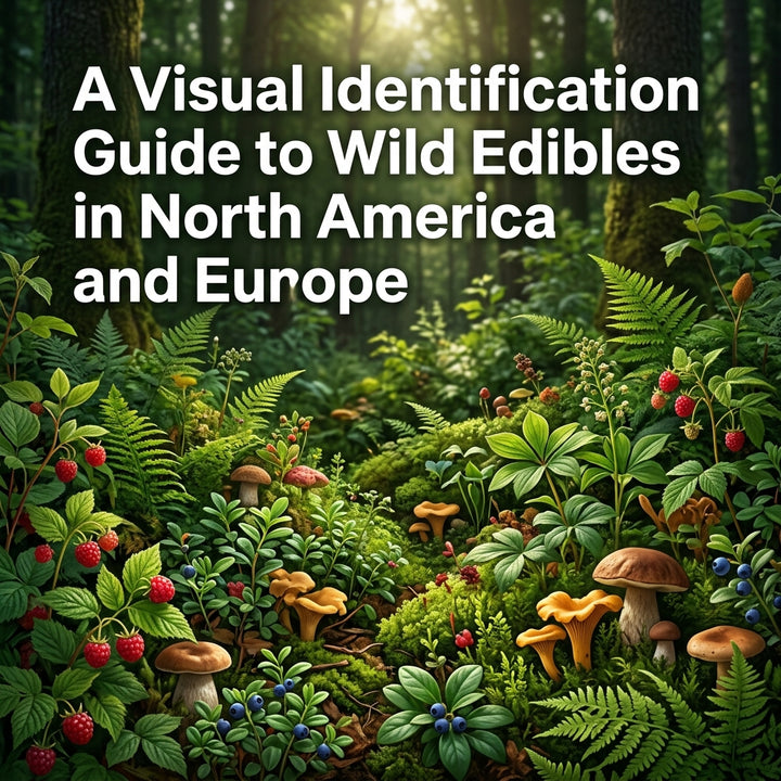 A Visual Identification Guide to Wild Edibles in North America and Europe
