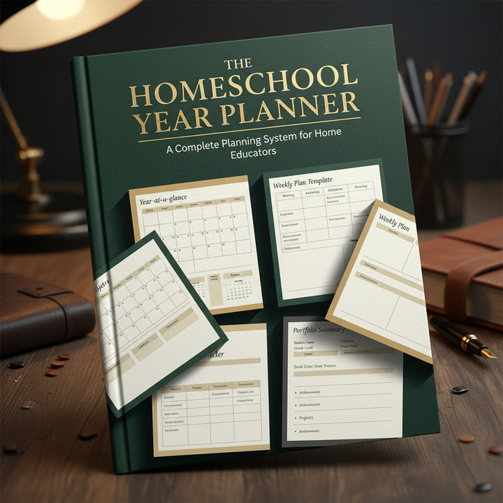 The Homeschool Year Planner: A Complete Planning System for Home Educators