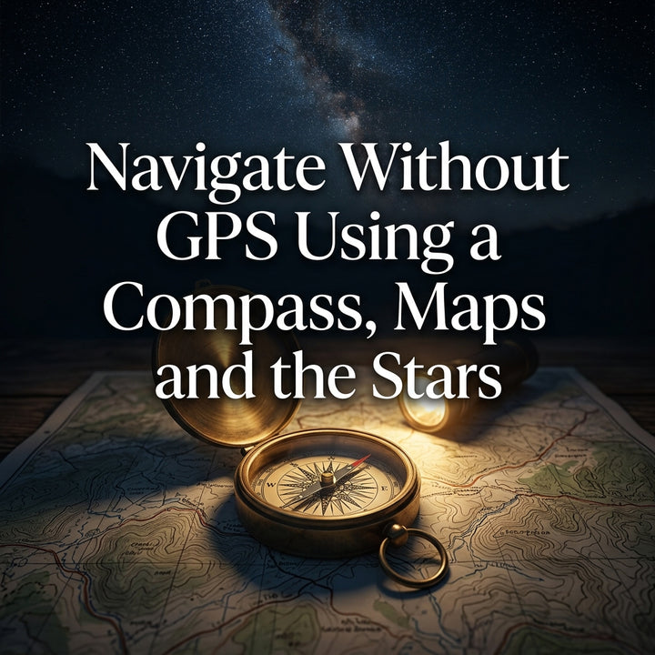 Navigate Without GPS Using a Compass, Maps and the Stars