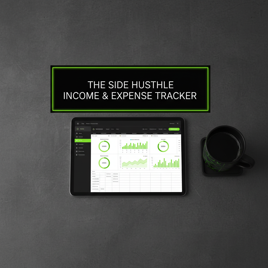 The Side Hustle Income & Expense Tracker
