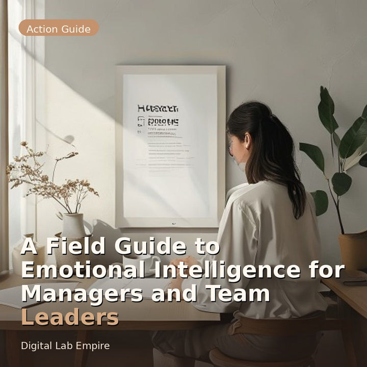 A Field Guide to Emotional Intelligence for Managers and Team Leaders
