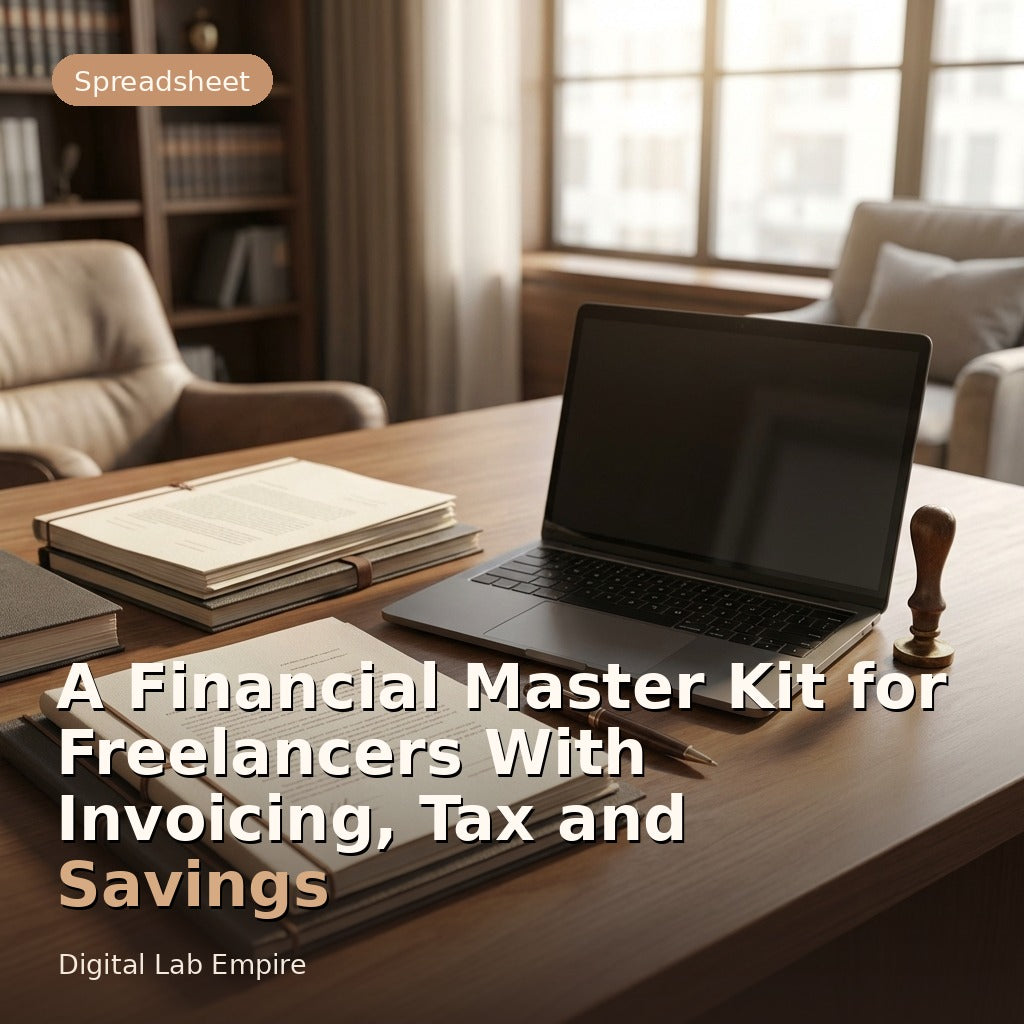 A Financial Master Kit for Freelancers With Invoicing, Tax and Savings