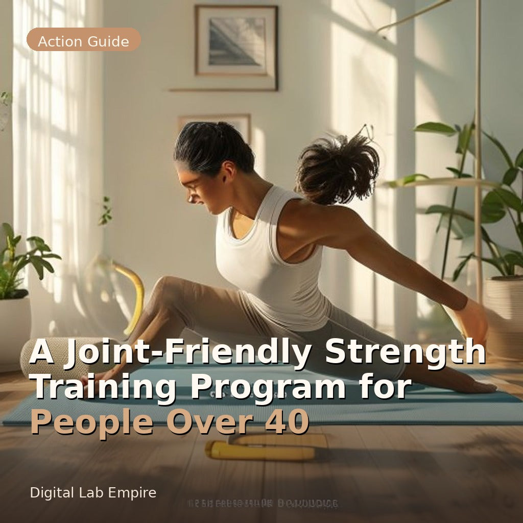 A Joint-Friendly Strength Training Program for People Over 40