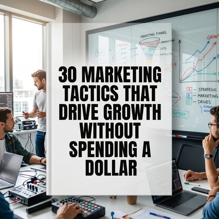 30 Marketing Tactics That Drive Growth Without Spending a Dollar