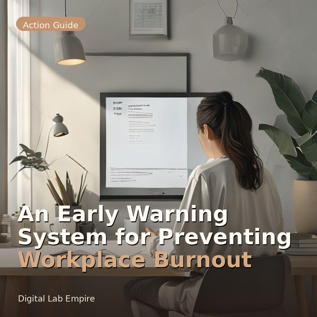 An Early Warning System for Preventing Workplace Burnout