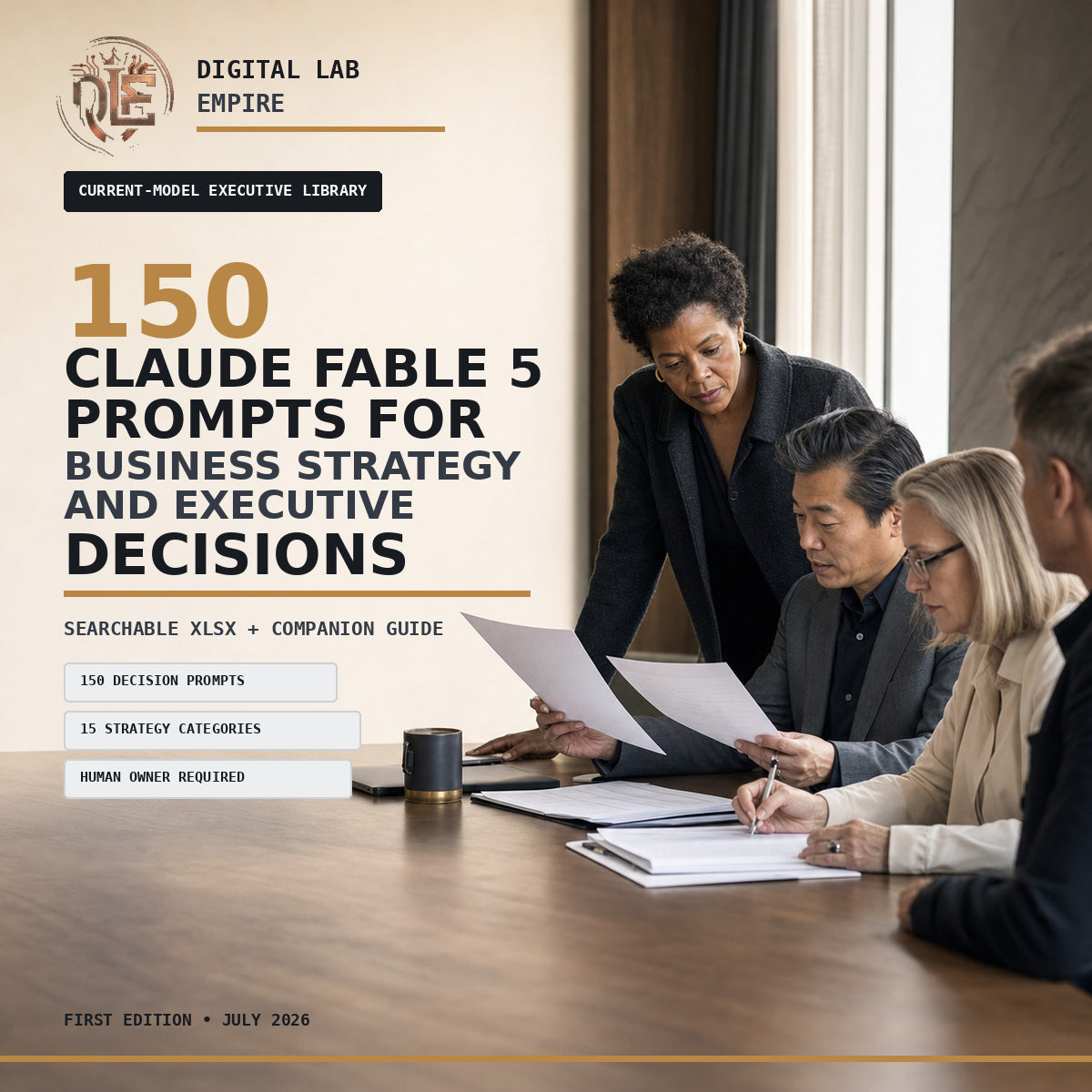150 Claude Fable 5 Prompts for Business Strategy and Executive Decisions