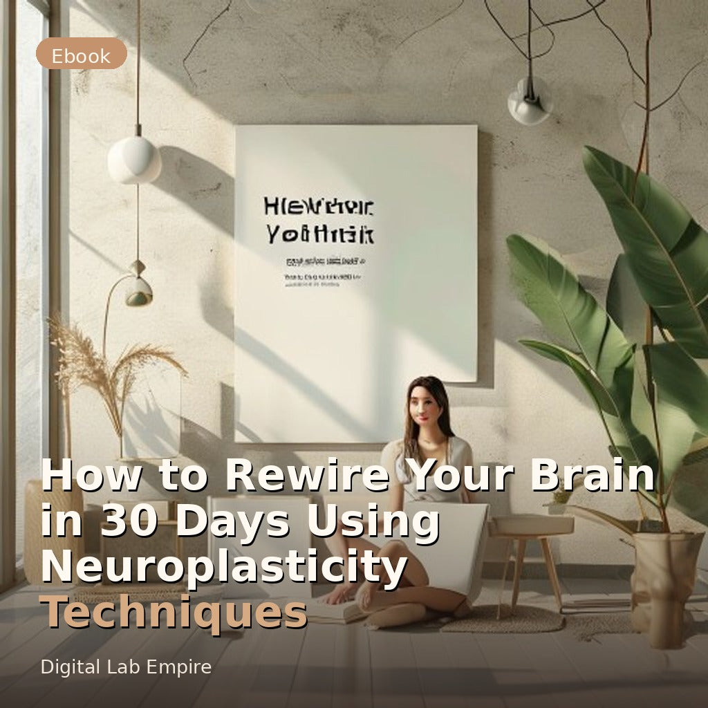 How to Rewire Your Brain in 30 Days Using Neuroplasticity Techniques