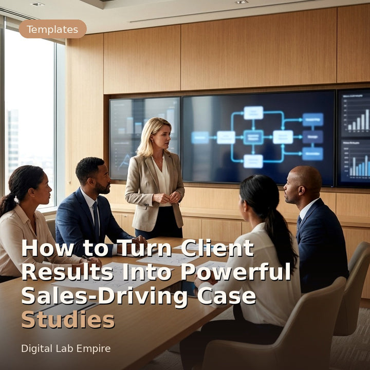 How to Turn Client Results Into Powerful Sales-Driving Case Studies